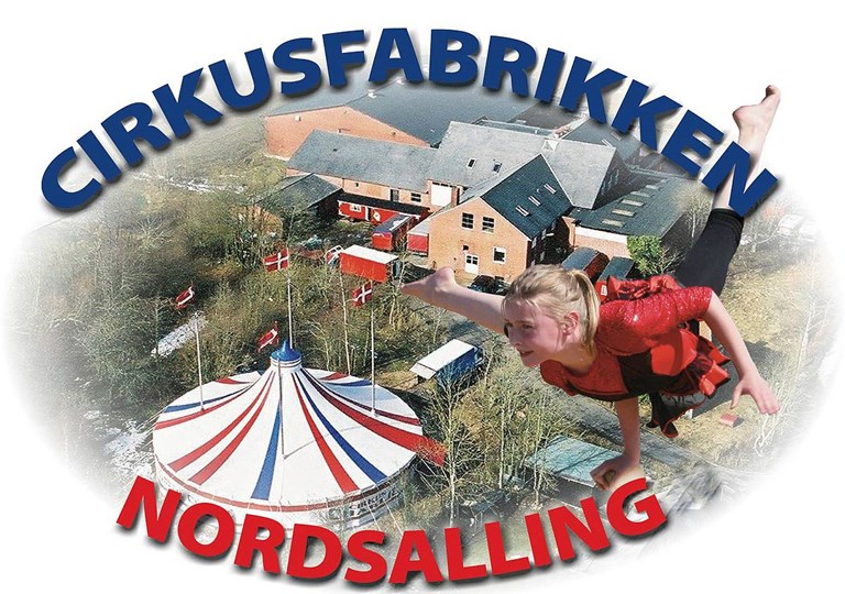 Cirkusfabrikken Nordsallings logo. Foto: Cirkusfabrikken