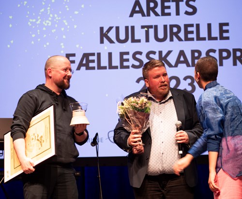 Trako vinder Årets Fællesskabspris. Foto Jørgen Tveen